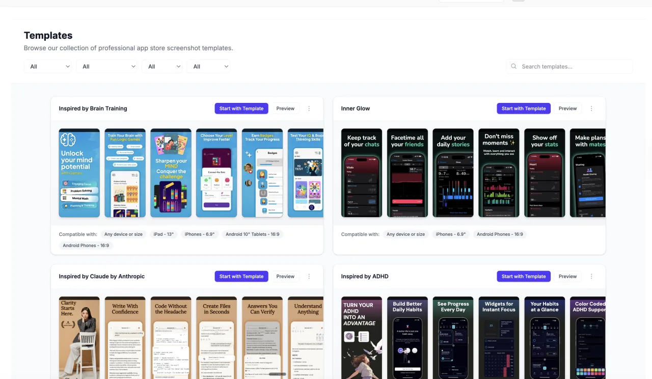 Screenshot Studio in SmartLinks